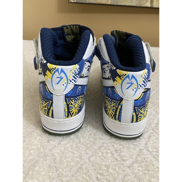Nike Air Force 1 Mid Premium Michael Vick Collection Royale Blue 2006 Size 12.5 - Picture 12 of 16
